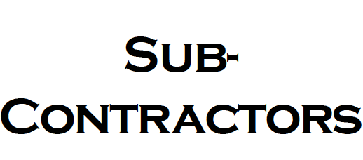 Sub-Contractors